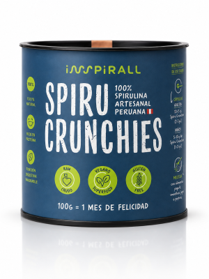 SPIRUCRUNCHIES 100GR